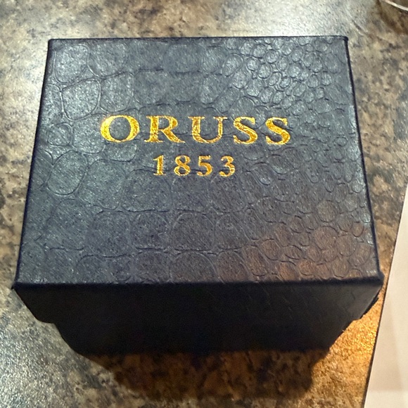 #30 ORUSS Luxury Black Skeleton Watch - Picture 7 of 7